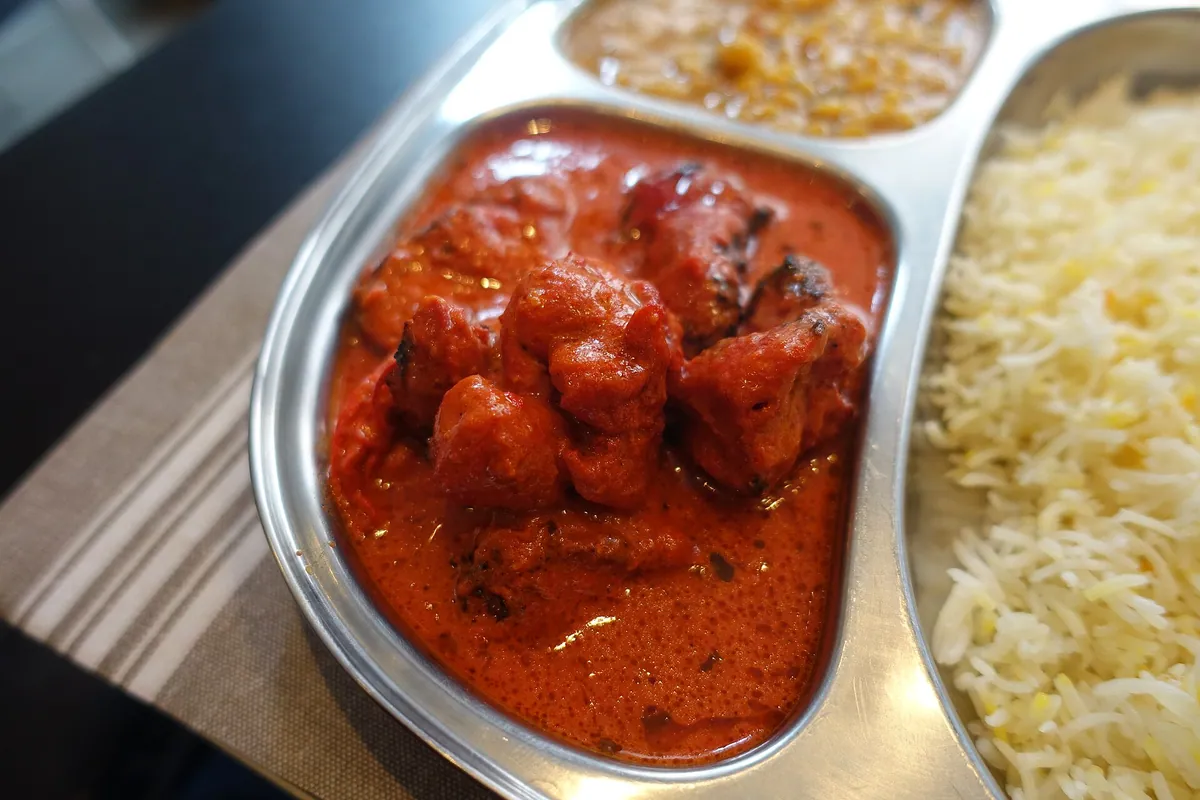 Indian food typical of Oran Tandoori